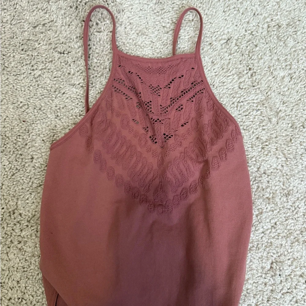 NWT Free People Intimately Womens Pink Solstice Bodysuit Size XS/S L68859 - Picture 7 of 8